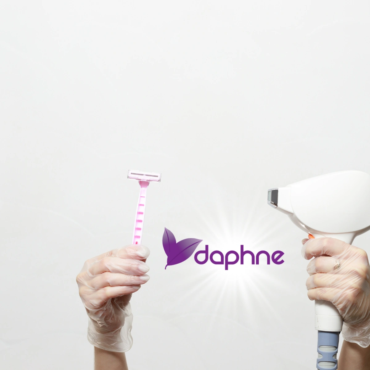 Ist Laser besser als Rasieren bei Daphne Laser München