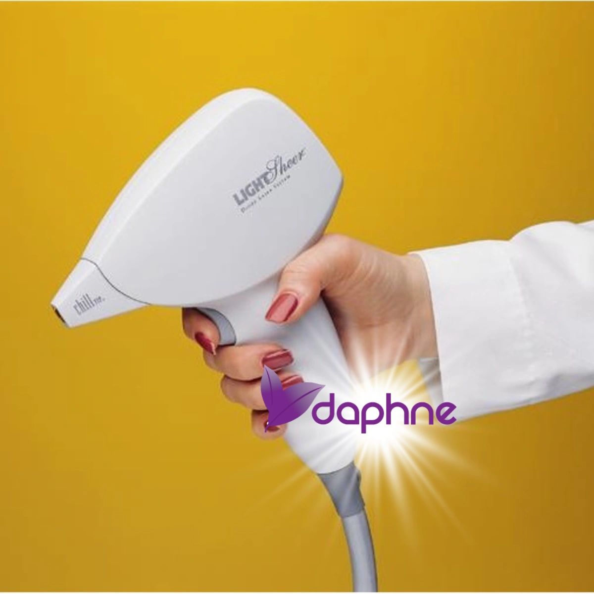 Laser Haarentfernung Gerät bei Daphne Laser mit Alexandrit Diodenlaser und Nd:YAG